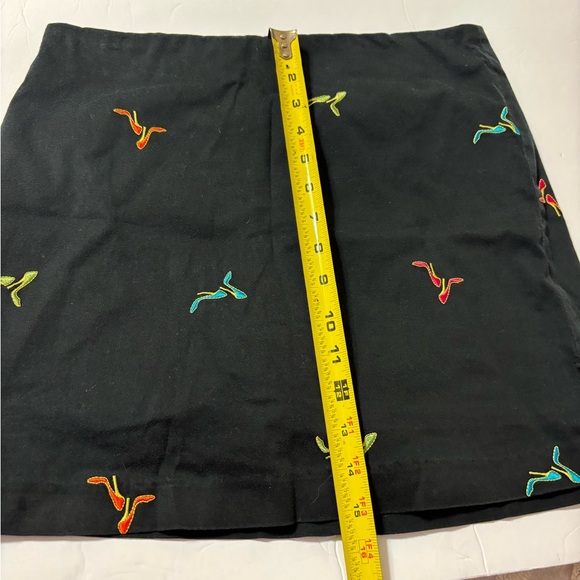 Black Mini Skirt/Skort by Attyre New York Size 6 High Heels - Picture 6 of 10